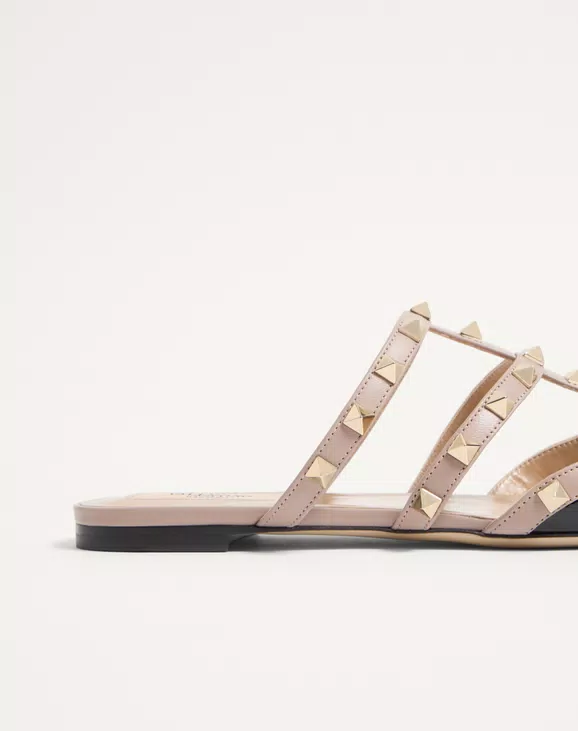 Valentino Rockstud Patent-Leather Mule - Image 2